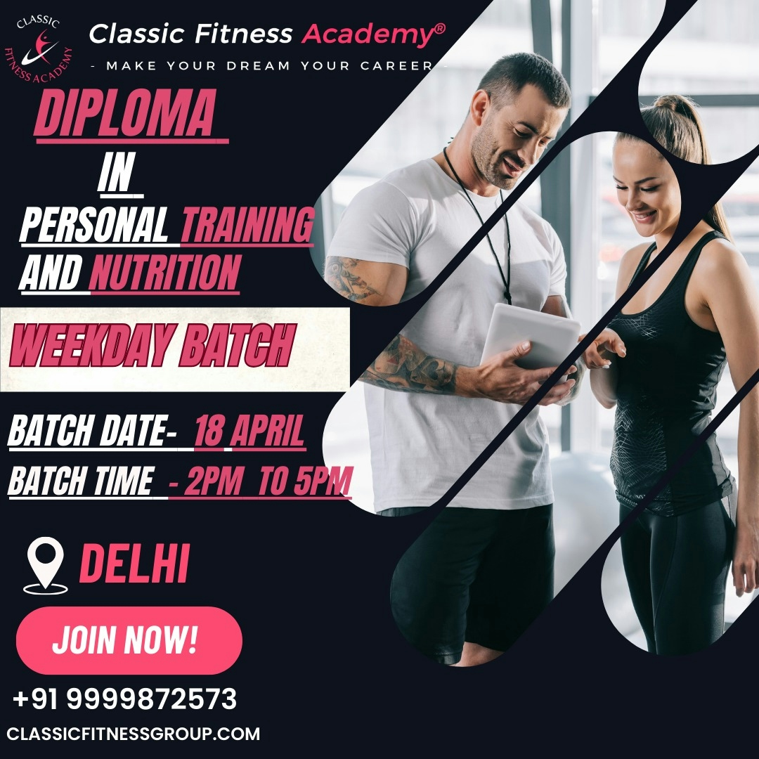 Diploma In Personal Training And Nutrition Course