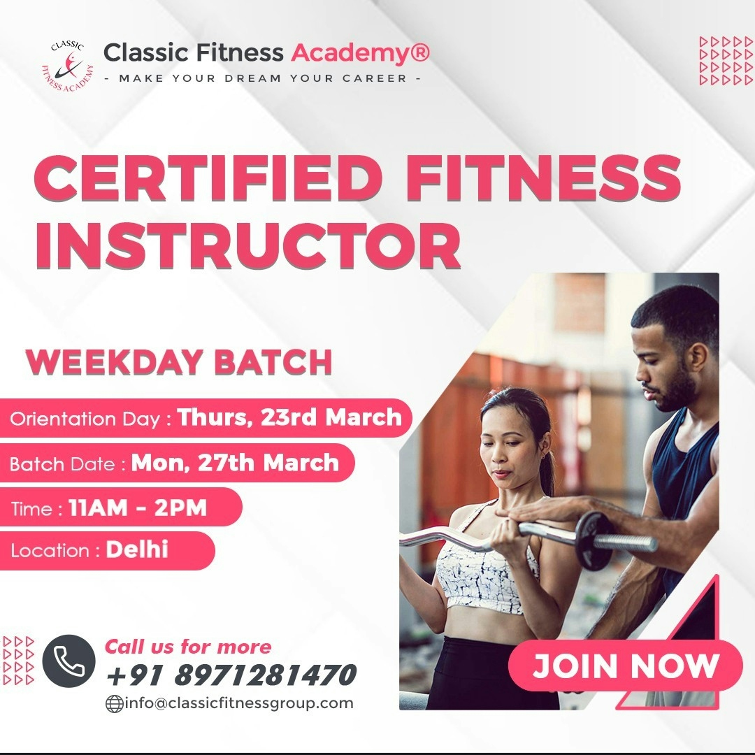 Certified Fitness Instructor